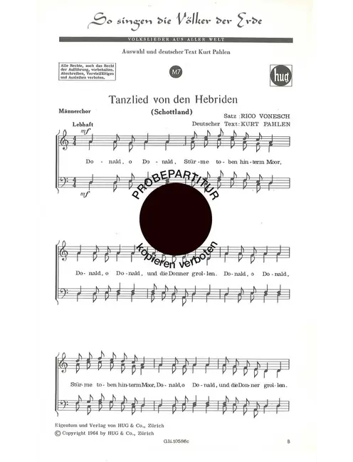 So singen die Völker der Erde 7